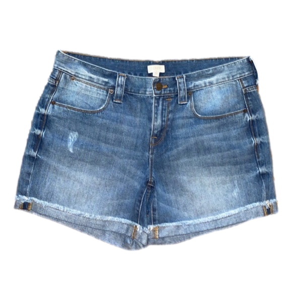 J. Crew Pants - J. Crew Blue Denim Cutoff Shorts